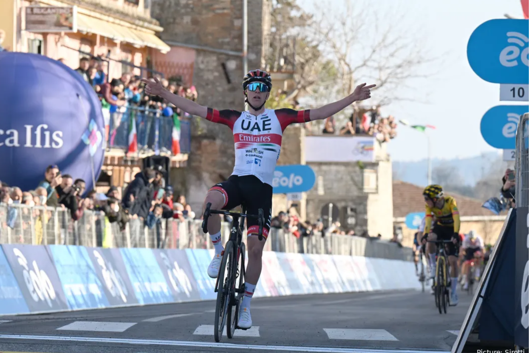 UAE Team Emirates-XRG’s Pogacar Targets Milano-Sanremo Victory