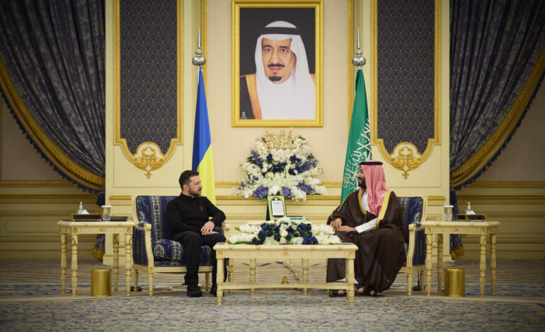 President Zelenskyy and Crown Prince Mohammed bin Salman Discuss Pathways to Peace in Jeddah