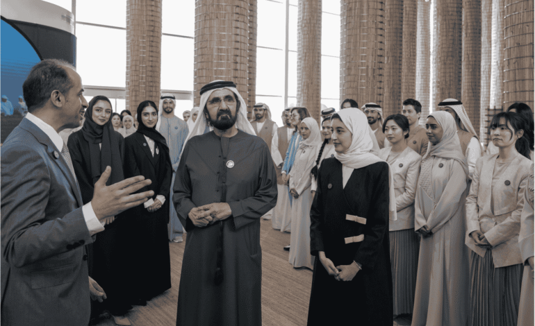 Sheikh Mohammed Visits UAE Pavilion at Expo 2025 Osaka, Japan