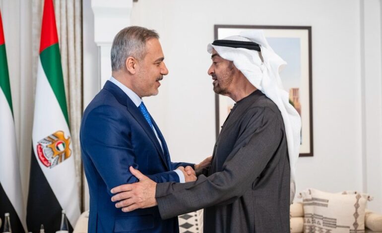UAE and Türkiye Forge Stronger Strategic Ties in Abu Dhabi Talks