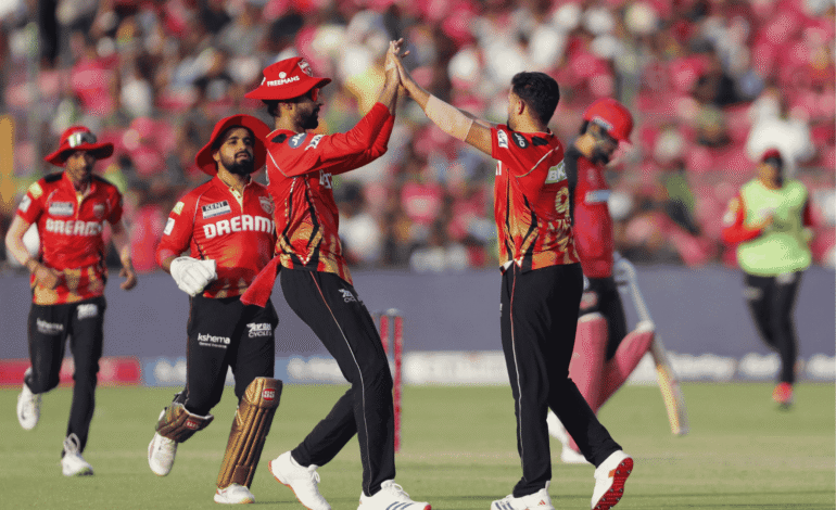 Punjab Beats Rajasthan as Omarzai Stars in IPL 2025 Match
