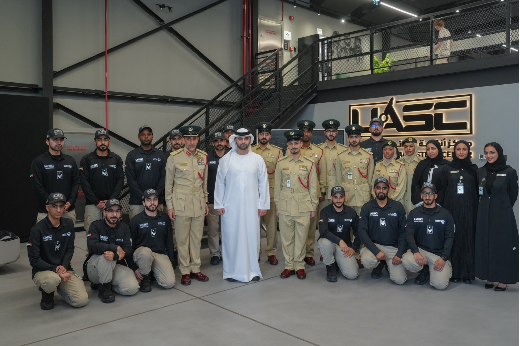 Sheikh Mansoor Reviews Dubai Police Drone Systems Enhancing Smart Security