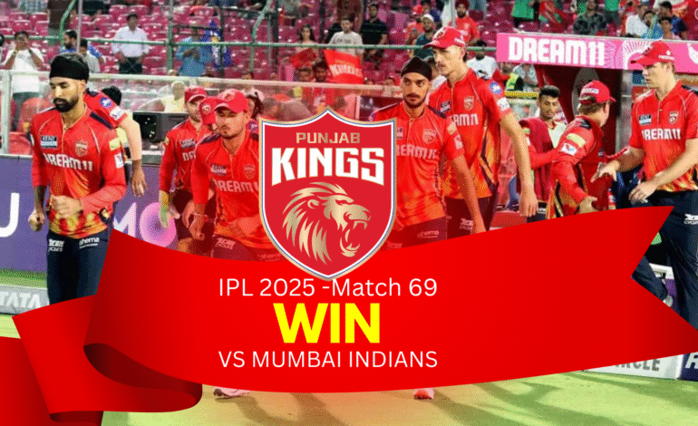 Punjab Kings Triumph Over Mumbai to Enter IPL 2025 Qualifier