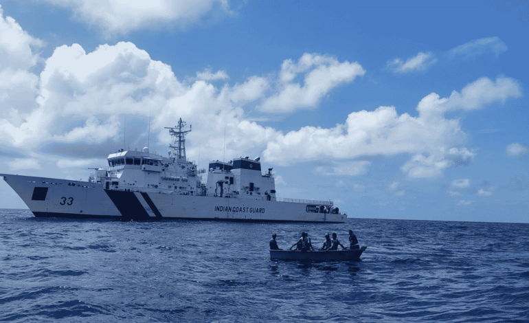 Indian Coast Guard Rescues Six Crew Near Mangalore