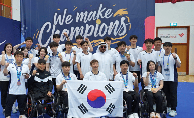 South Korea Dominates 2025 Fazza Para Badminton Dubai