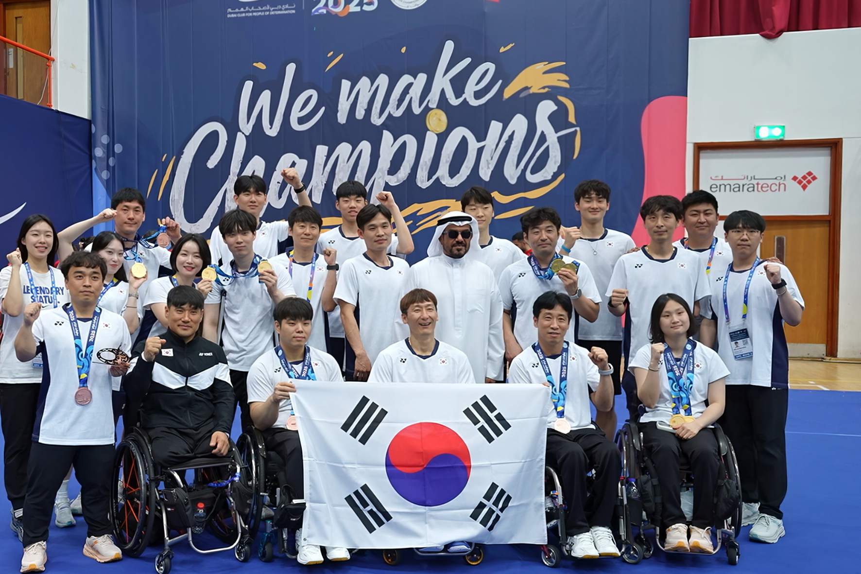 South Korea Dominates 2025 Fazza Para Badminton Dubai