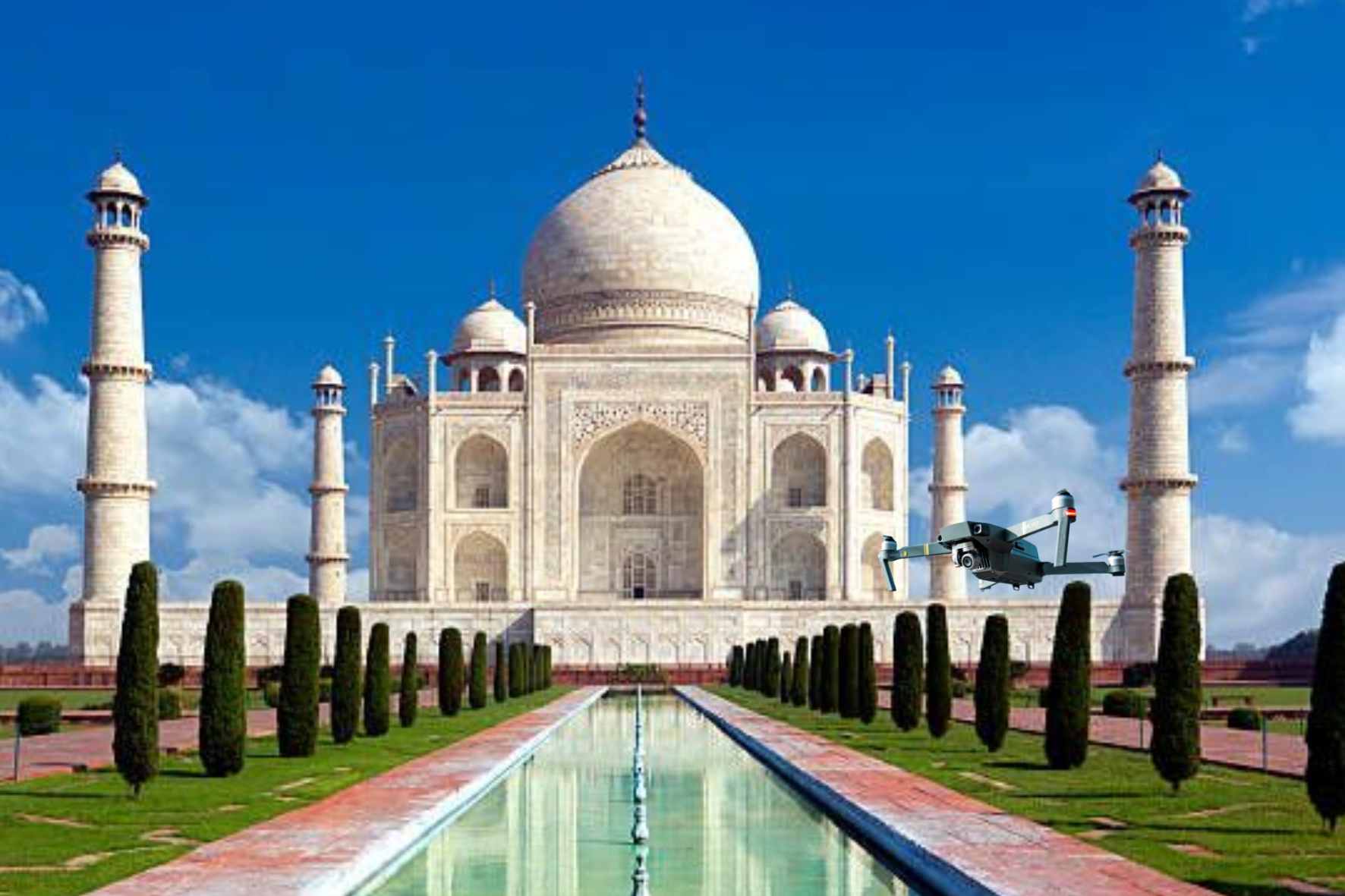 Taj Mahal Enhances Security with Anti-Drone System