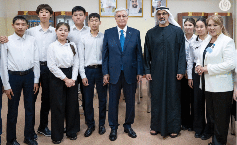 Sheikh Khaled’s Kazakhstan Visit Strengthens UAE Ties