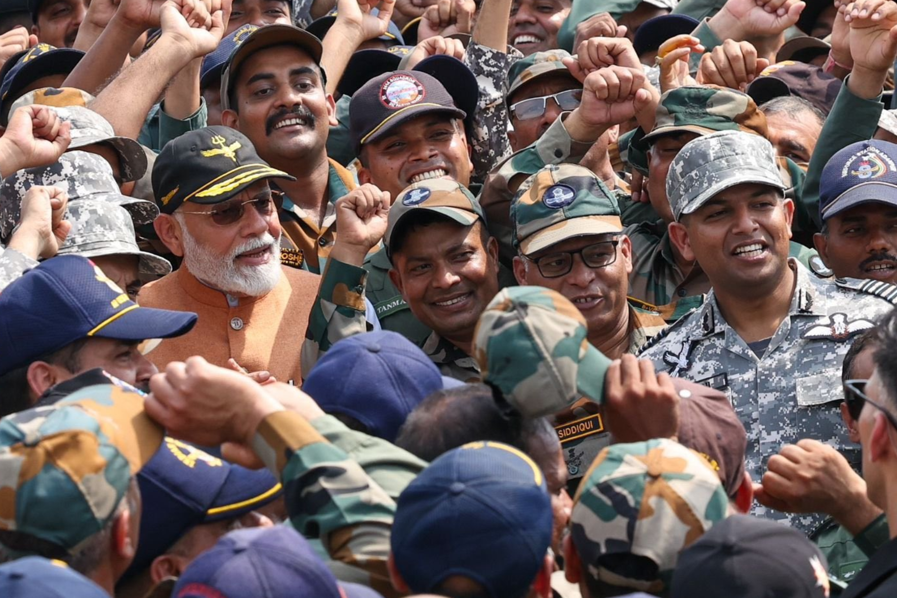 PM Narendra Modi Visits Adampur Airbase Amid India-Pakistan Tensions