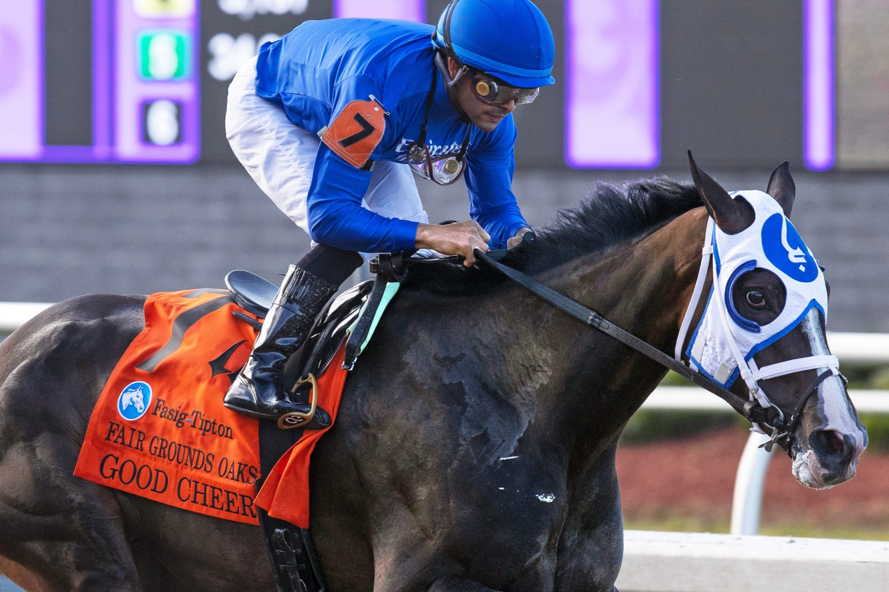 Good Cheer Clinches Kentucky Oaks for UAE’s Godolphin