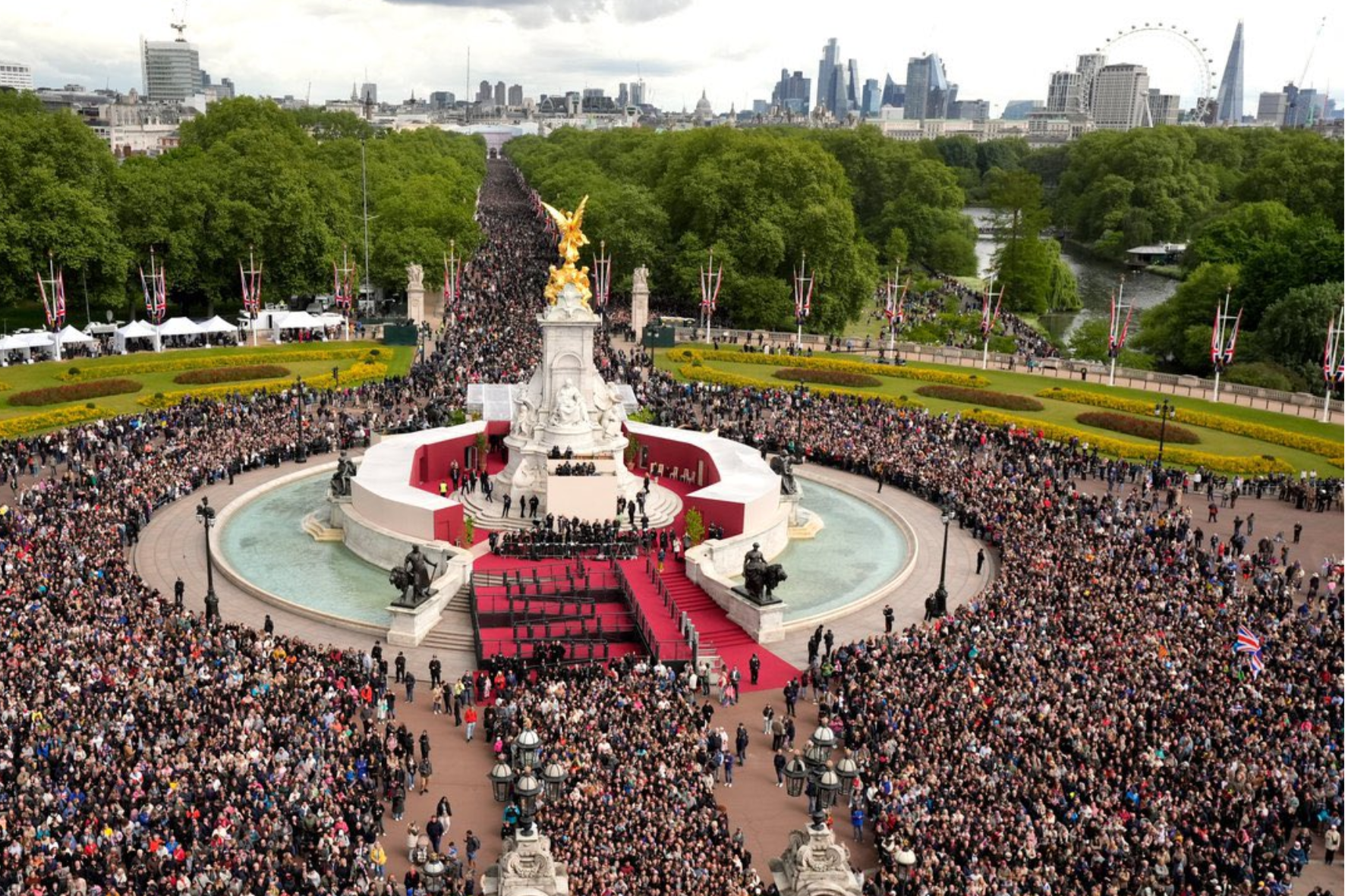 Eighty Years On: London Honors VE Day With Grand Parade