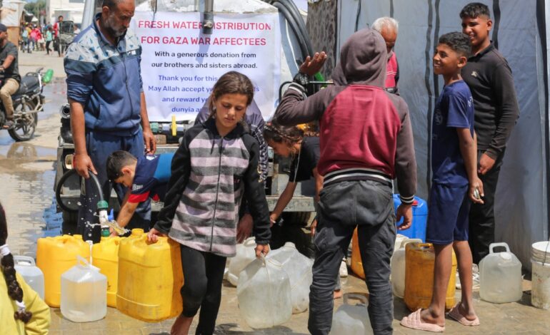 UAE Launches Fourth Phase of Gaza Water Project Under Humanitarian Operation