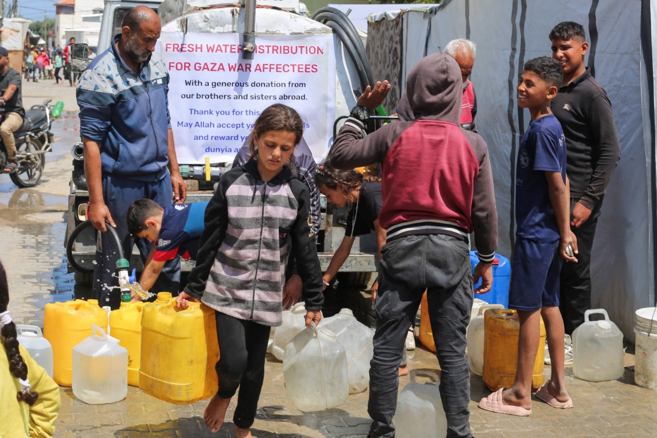 UAE Launches Fourth Phase of Gaza Water Project Under Humanitarian Operation