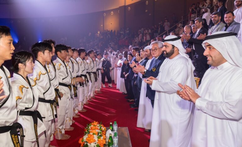 Fujairah Welcomes 2025 World Taekwondo Cadet Championships with Grand Opening