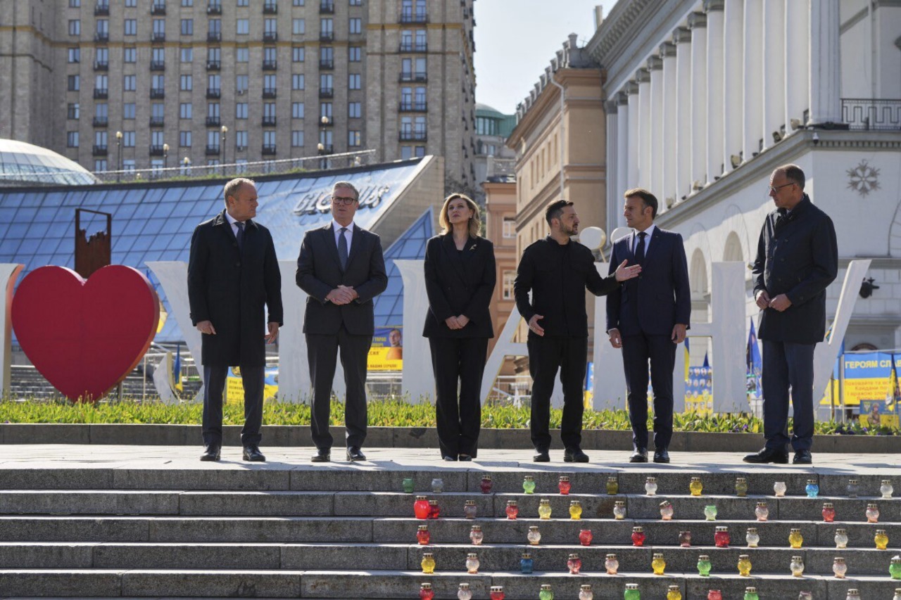 European Leaders Visit Kyiv to Support 30-days Ceasefire and Peace Talks