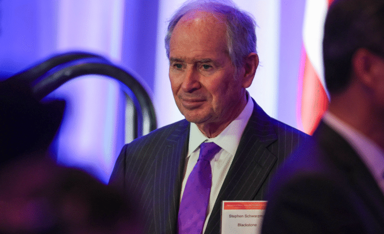 Blackstone to Invest $500 Billion in Europe Over 10 Years