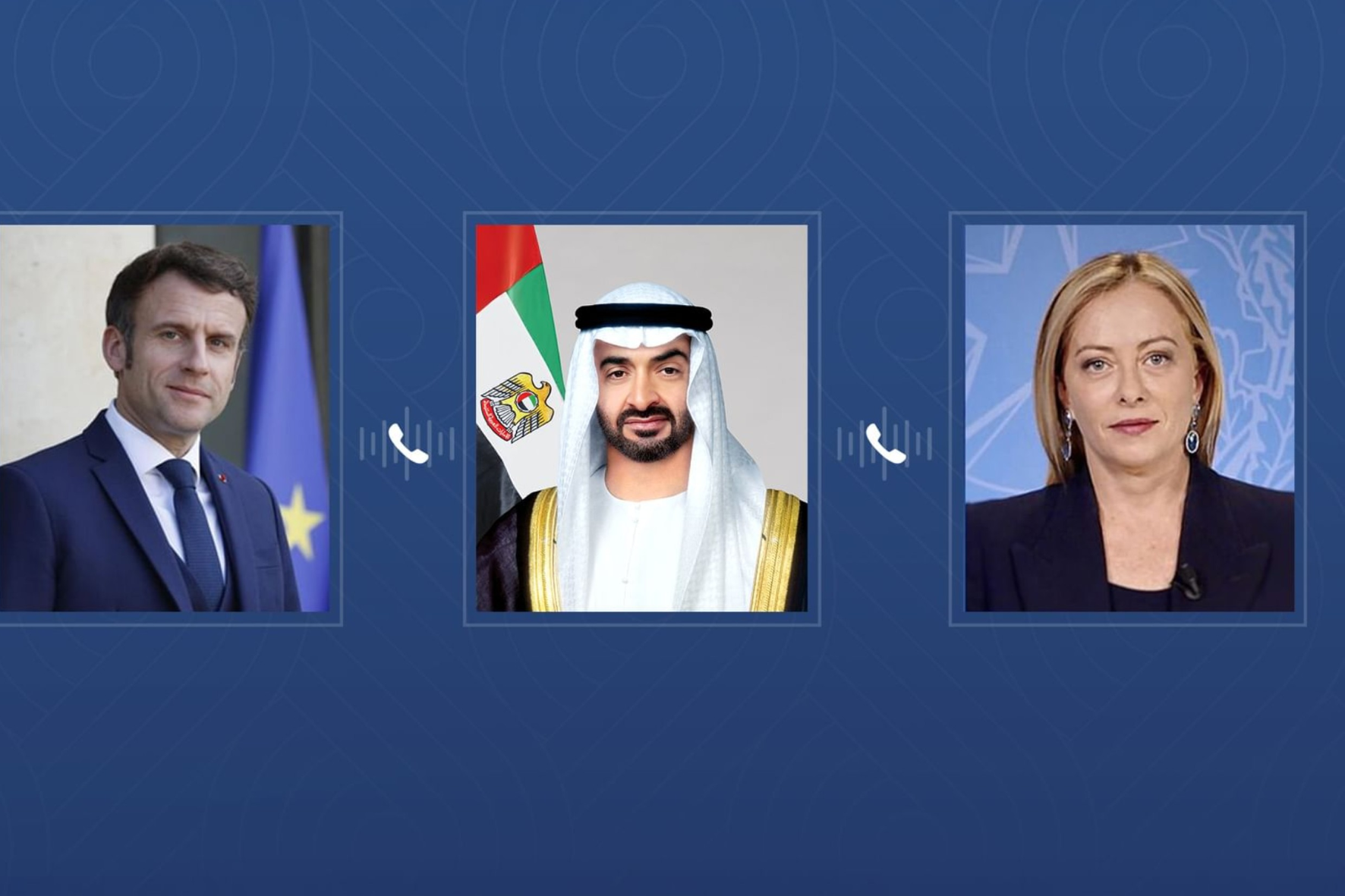 UAE President Engages France, Italy Leaders Over Escalating Middle East Tensions