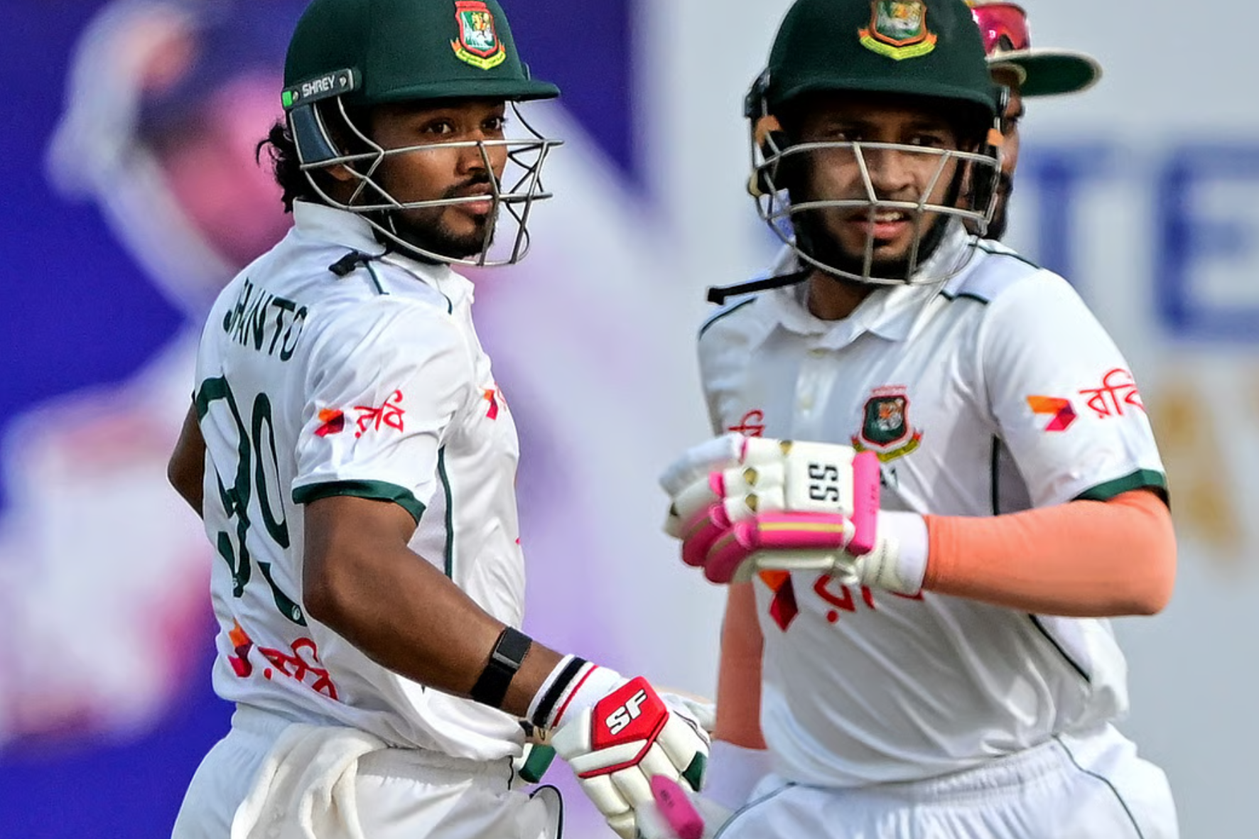 Shanto, Mushfiqur Lead Bangladesh Fightback in Galle Test