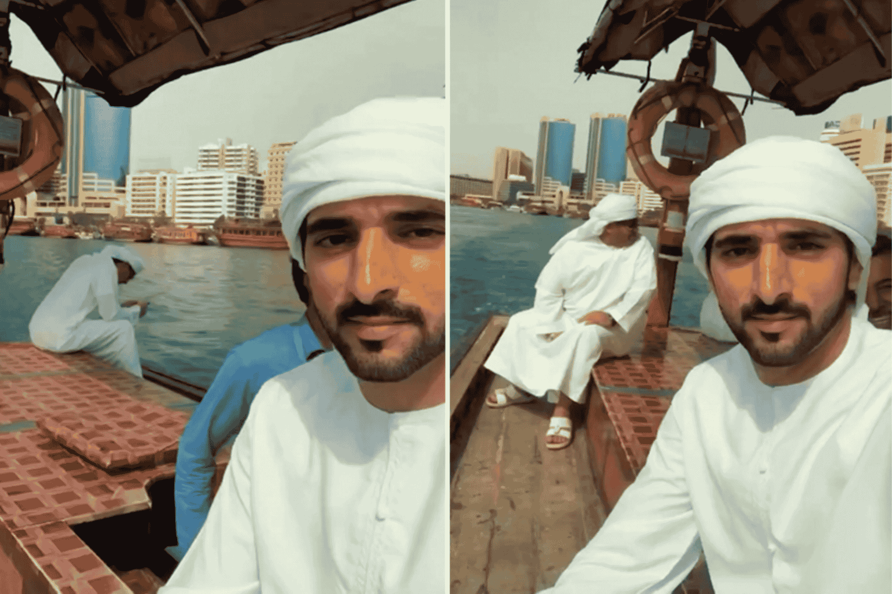 Sheikh Hamdan’s Eid Abra Ride Celebrates Dubai Heritage