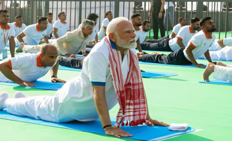 India And World Celebrate Eleventh International Day Of Yoga Together