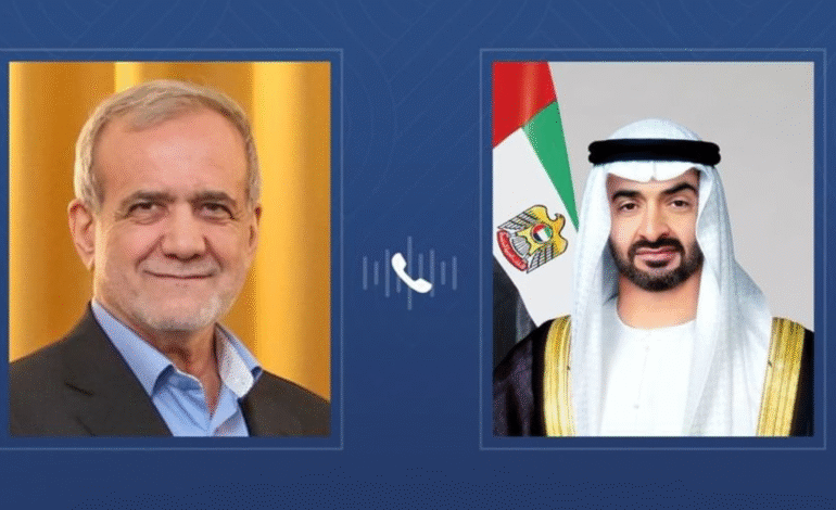 UAE President Welcomes Iran-Israel Ceasefire To Promote Middle East Peace