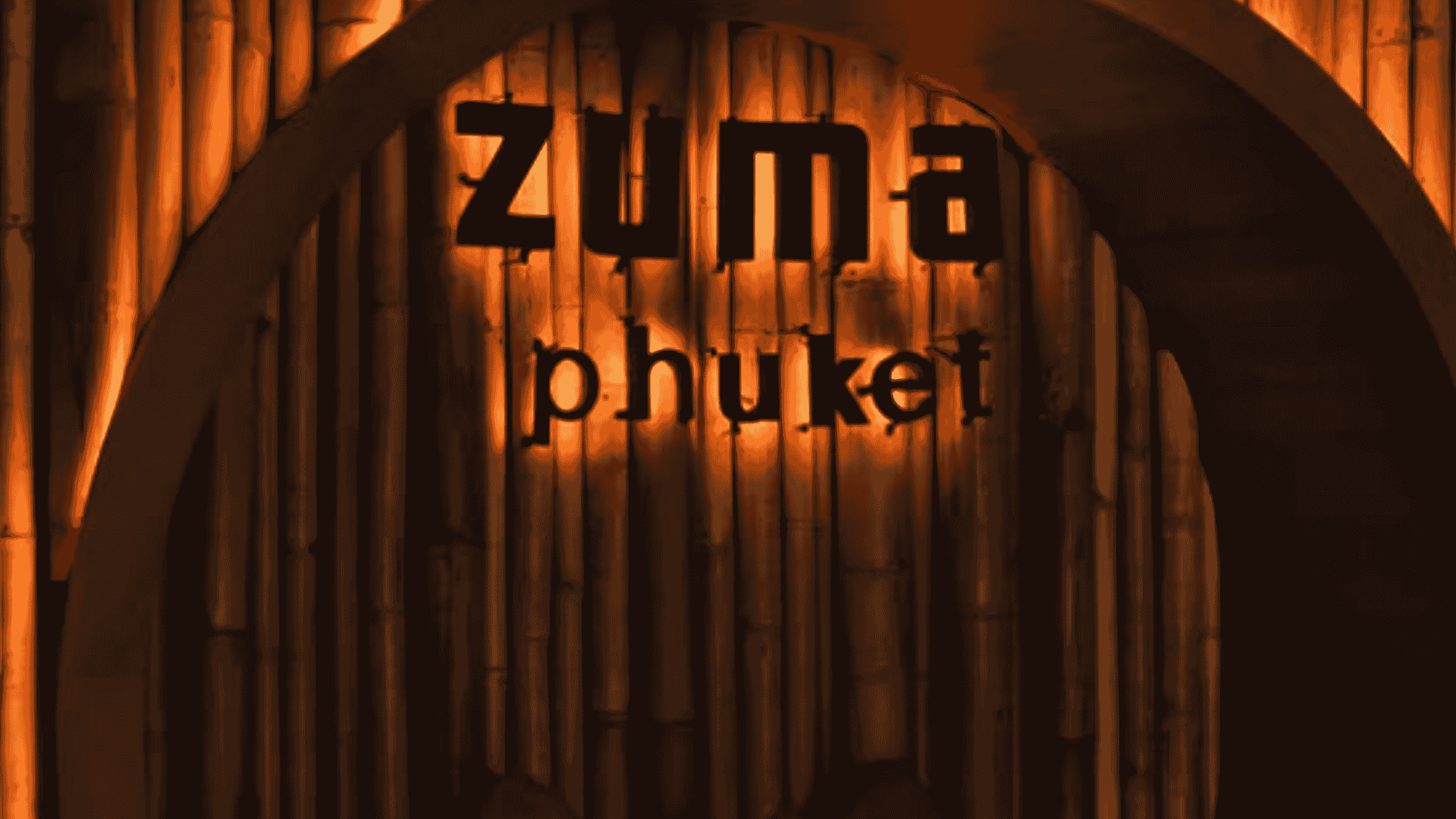 Zuma restaurant entrance