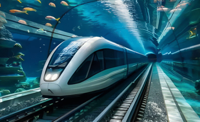 Underwater Bullet Train: Dubai To Mumbai High‑Speed Link