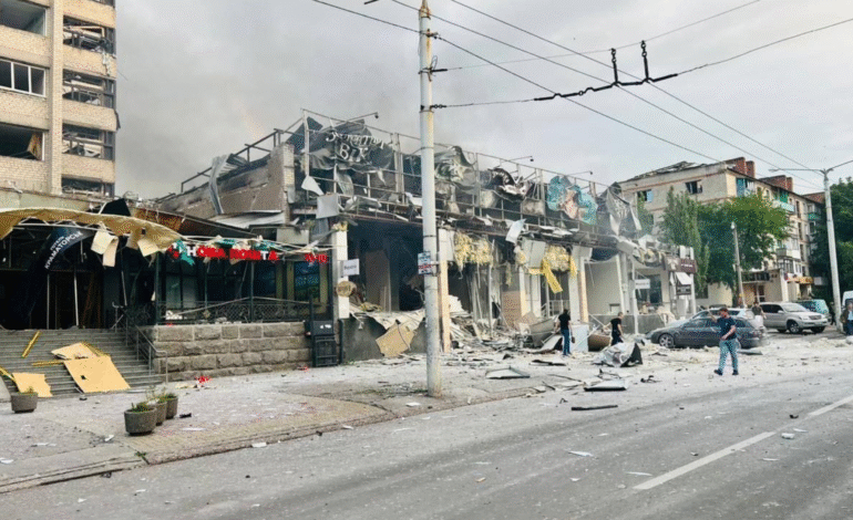 Kremenchuk Under Fire: Russian Drone Strike Hits Heart of Ukraine