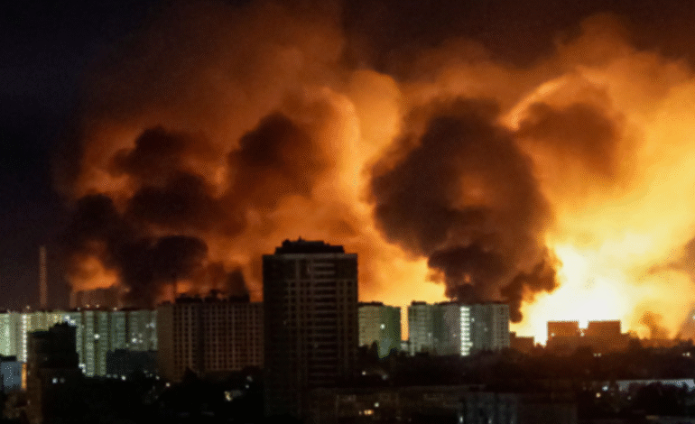 Russia Launches Massive Drone and Missile Assault on Ukraine Amid Escalating Tensions