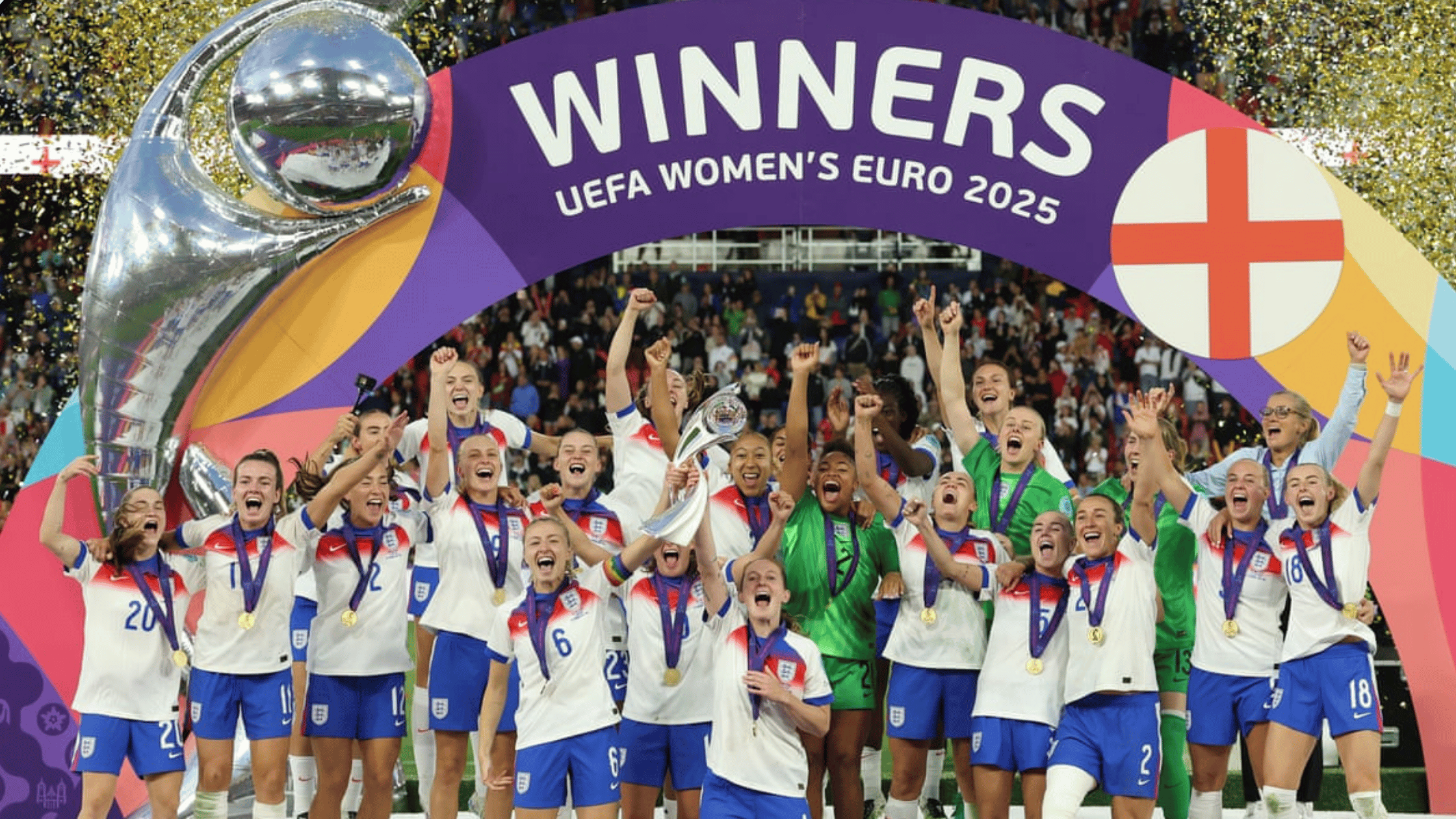 Euro 2025 Final England Beat Spain to Win Championship Title