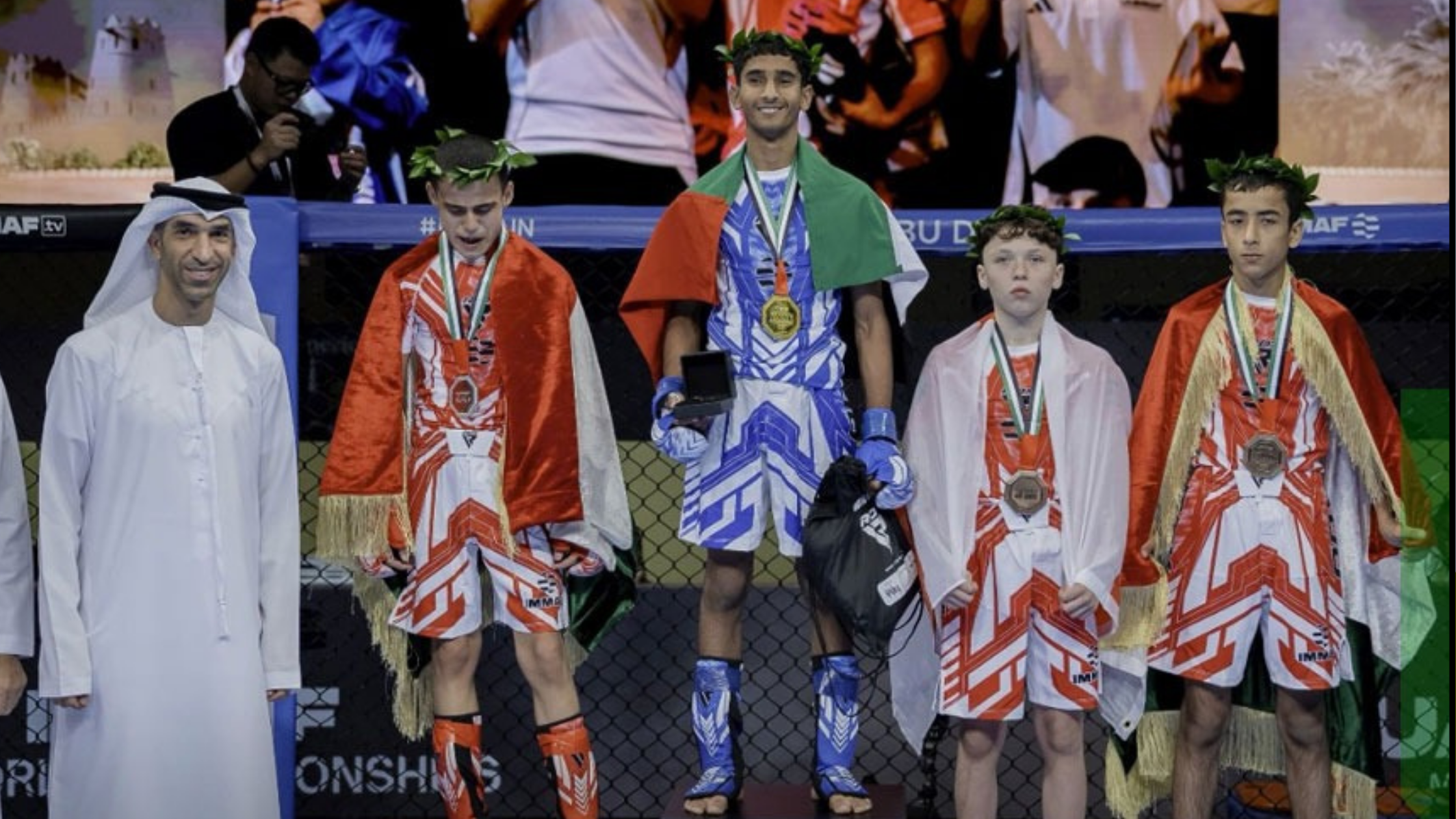 UAE’s Saif Alblooshi Wins First Gold at IMMAF Youth World Championships