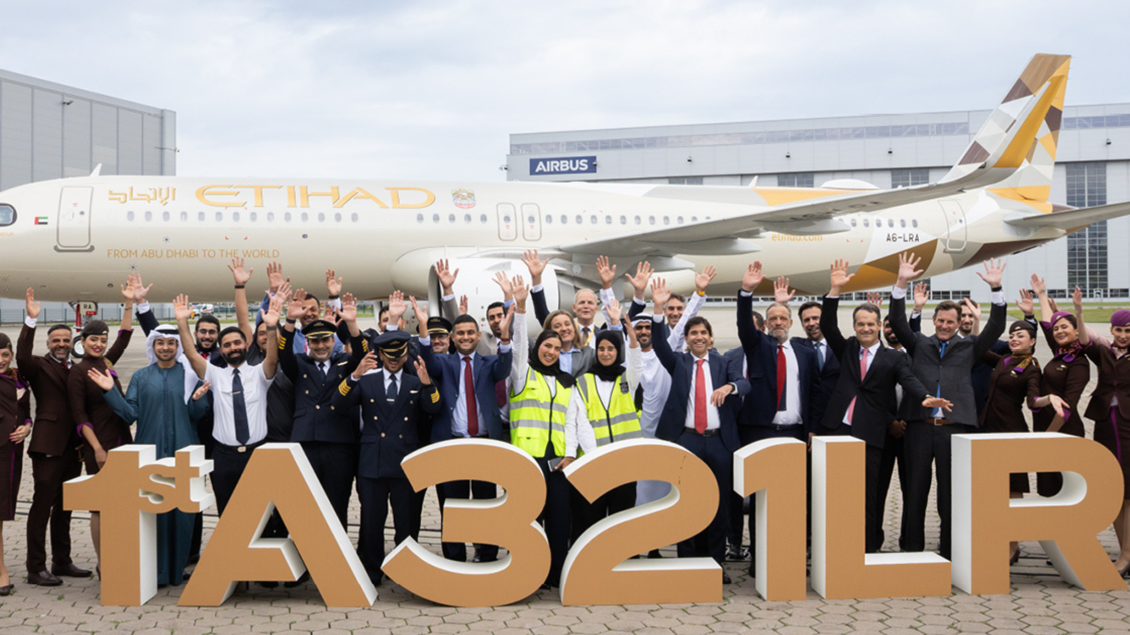 Etihad’s First Airbus A321LR Boosts UAE Expansion Strategy