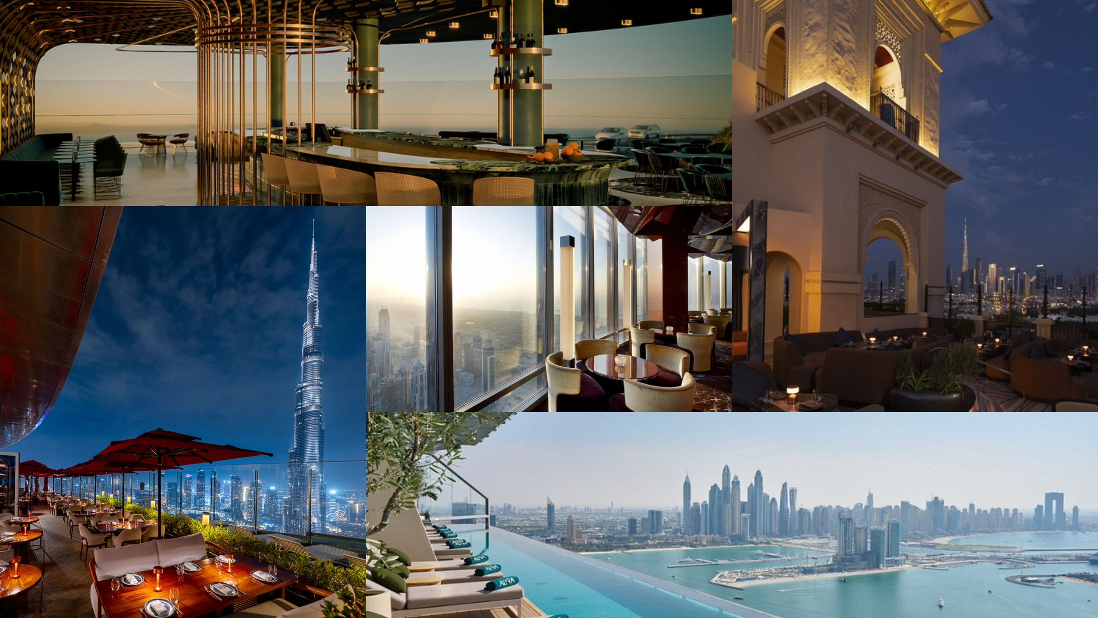 Best Rooftop Restaurants in Dubai and UAE for Stunning Views