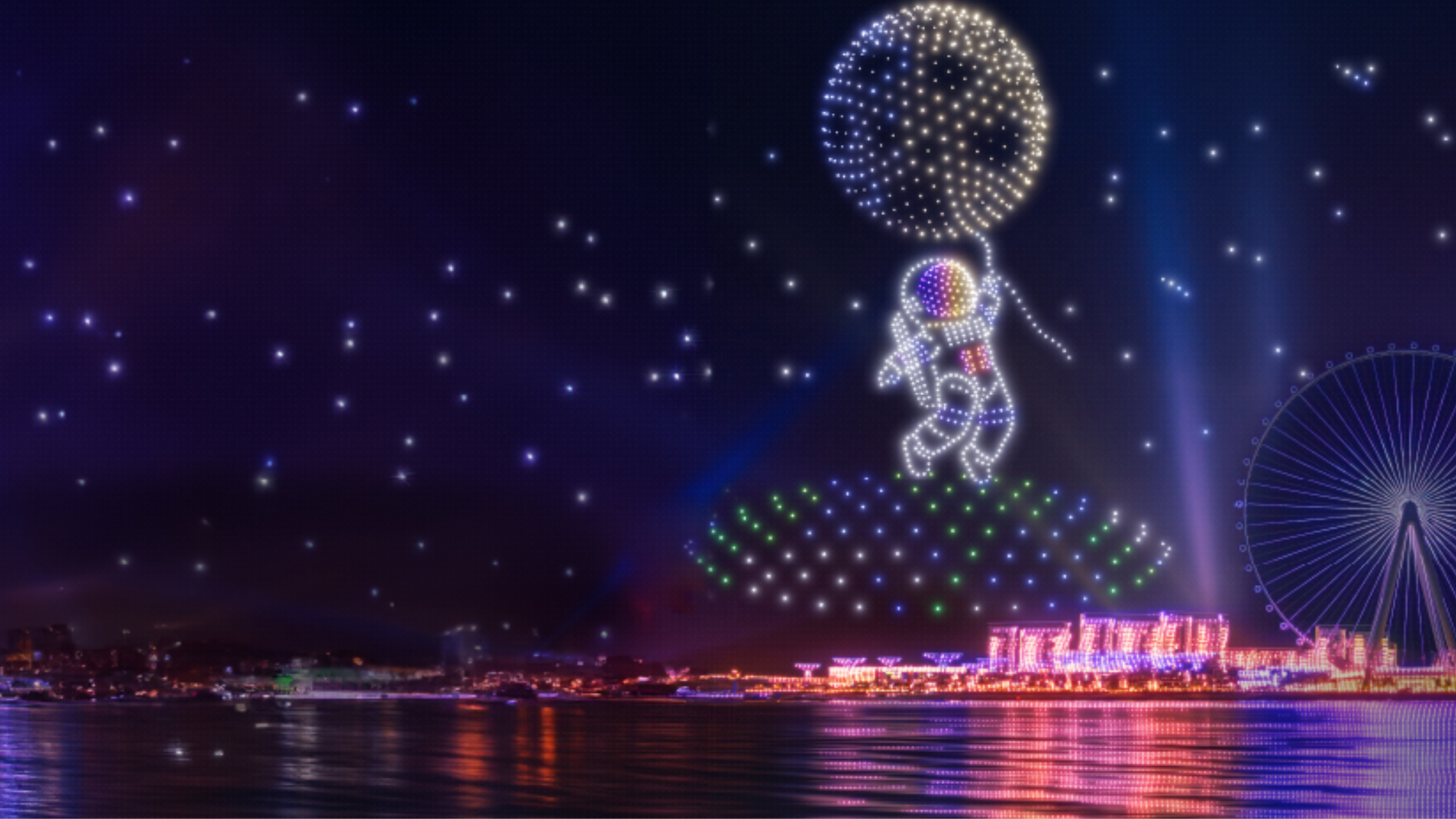 Image source: Official account of @bluewaters Dubai