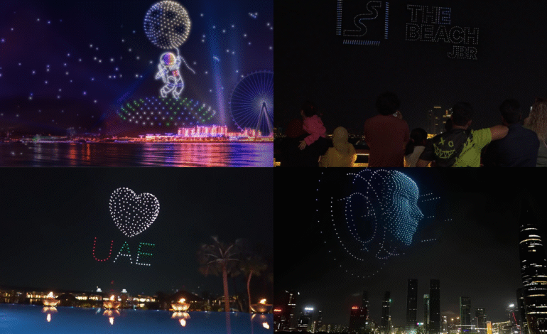 Best Drone Light Shows in Dubai Replacing Fireworks for 2025