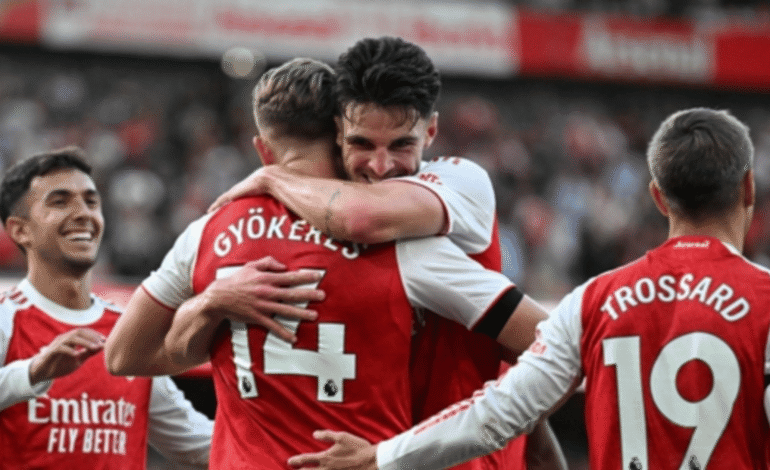 Arsenal Crush Leeds and Man City Slip Against Spurs in Premier League
