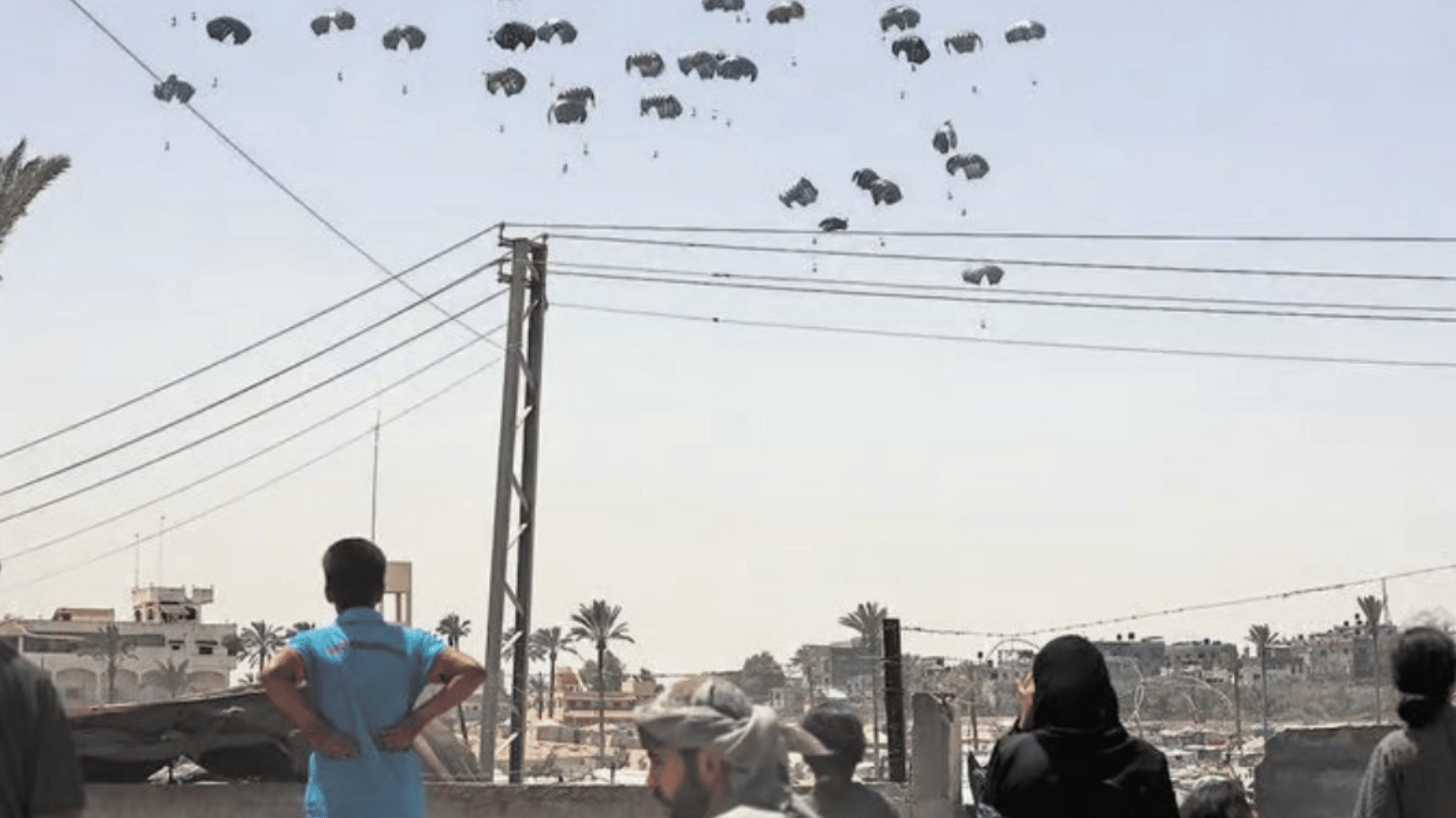 Gaza Humanitarian Aid Airdrop Unites Israel UAE and Europe Together