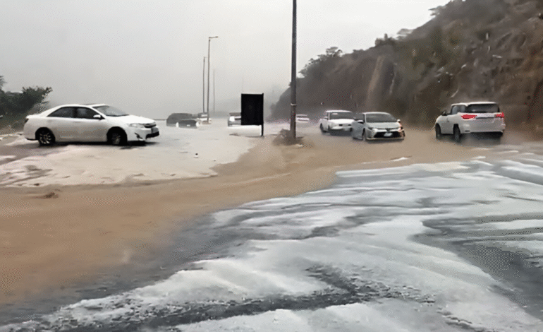 Severe Thunderstorms and Hail Hit Southern Saudi Arabia in 2025