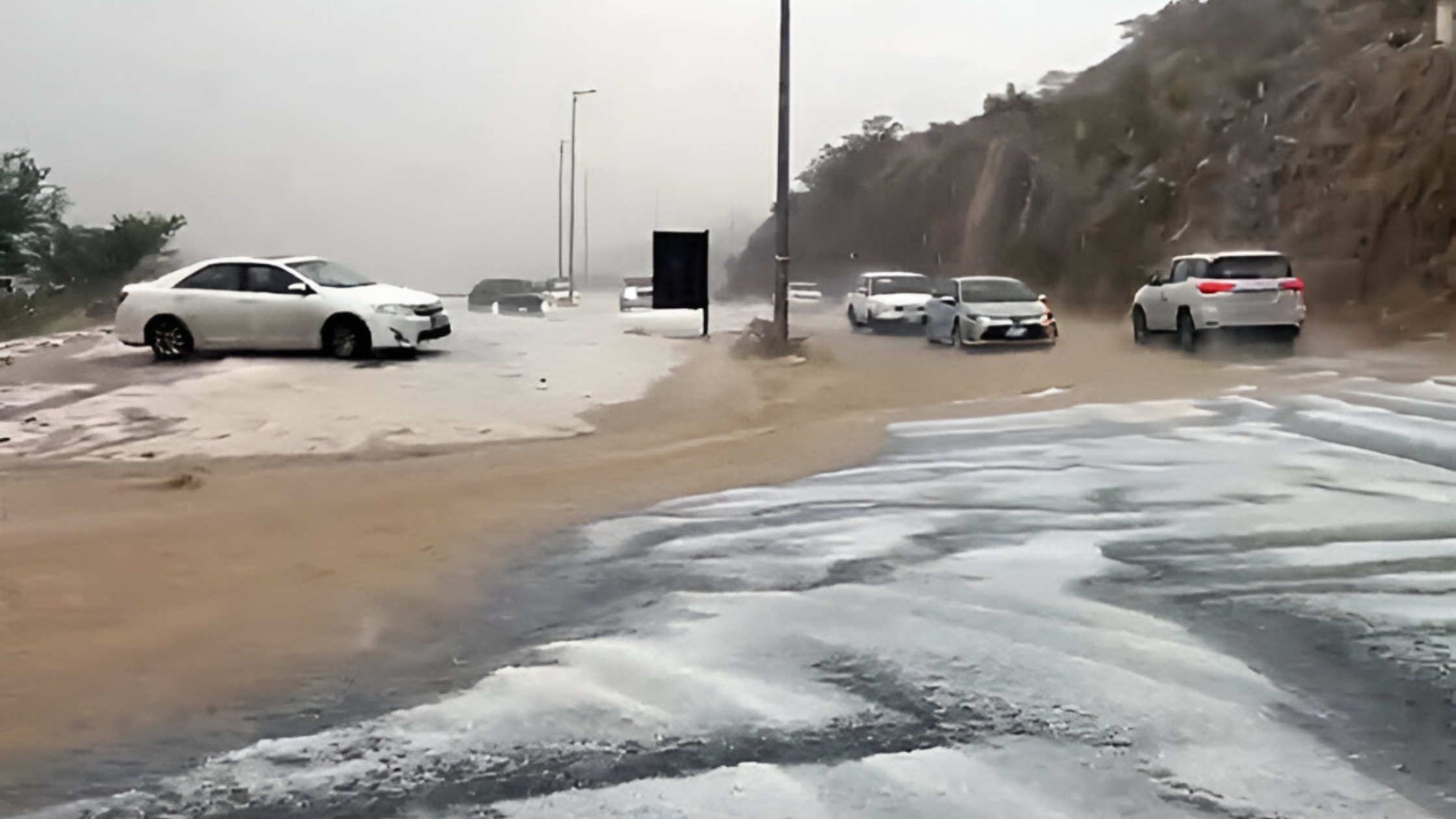 Severe Thunderstorms and Hail Hit Southern Saudi Arabia in 2025