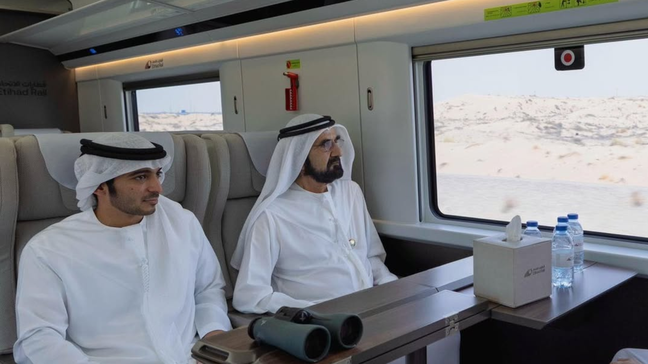 Sheikh Mohammed’s Etihad Rail Ride: UAE’s Revolutionary Rail Network