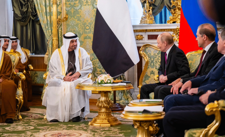 UAE and Russia Advance Strategic Partnership Through Landmark Moscow Talks