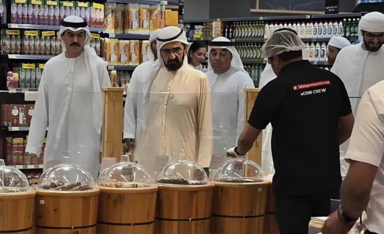 Sheikh Mohammed’s Surprise Lulu Hypermarket Visit Boosts Dubai Retail