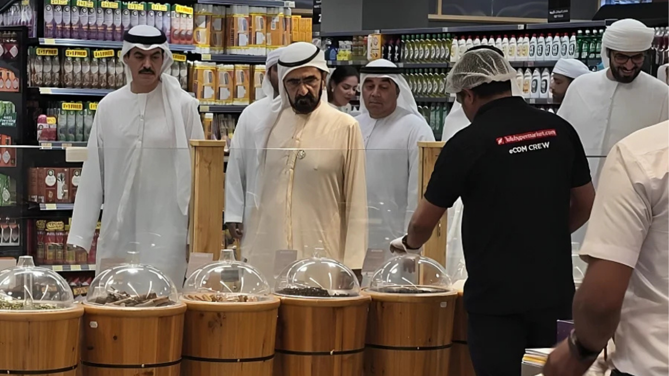 Sheikh Mohammed’s Surprise Lulu Hypermarket Visit Boosts Dubai Retail