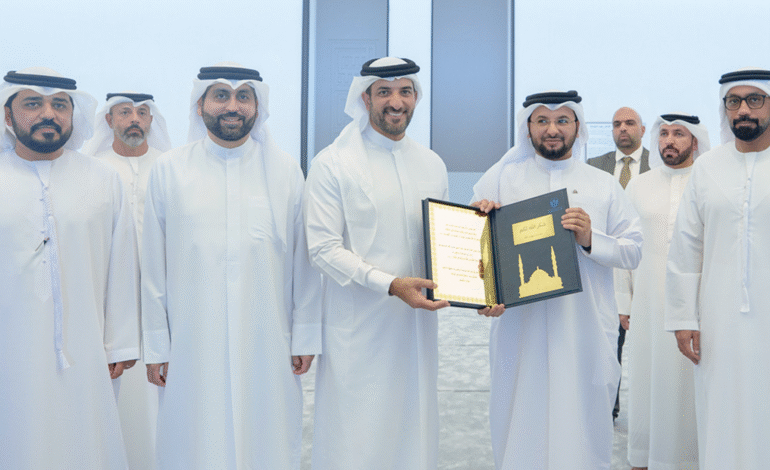 Sheikh Sultan Inaugurates Quran Mosque in Aljada as Sharjah’s Landmark