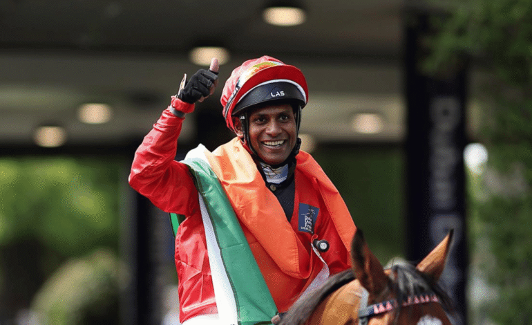 Suraj Narredu Creates History at Dubai Duty Free Shergar Cup Ascot