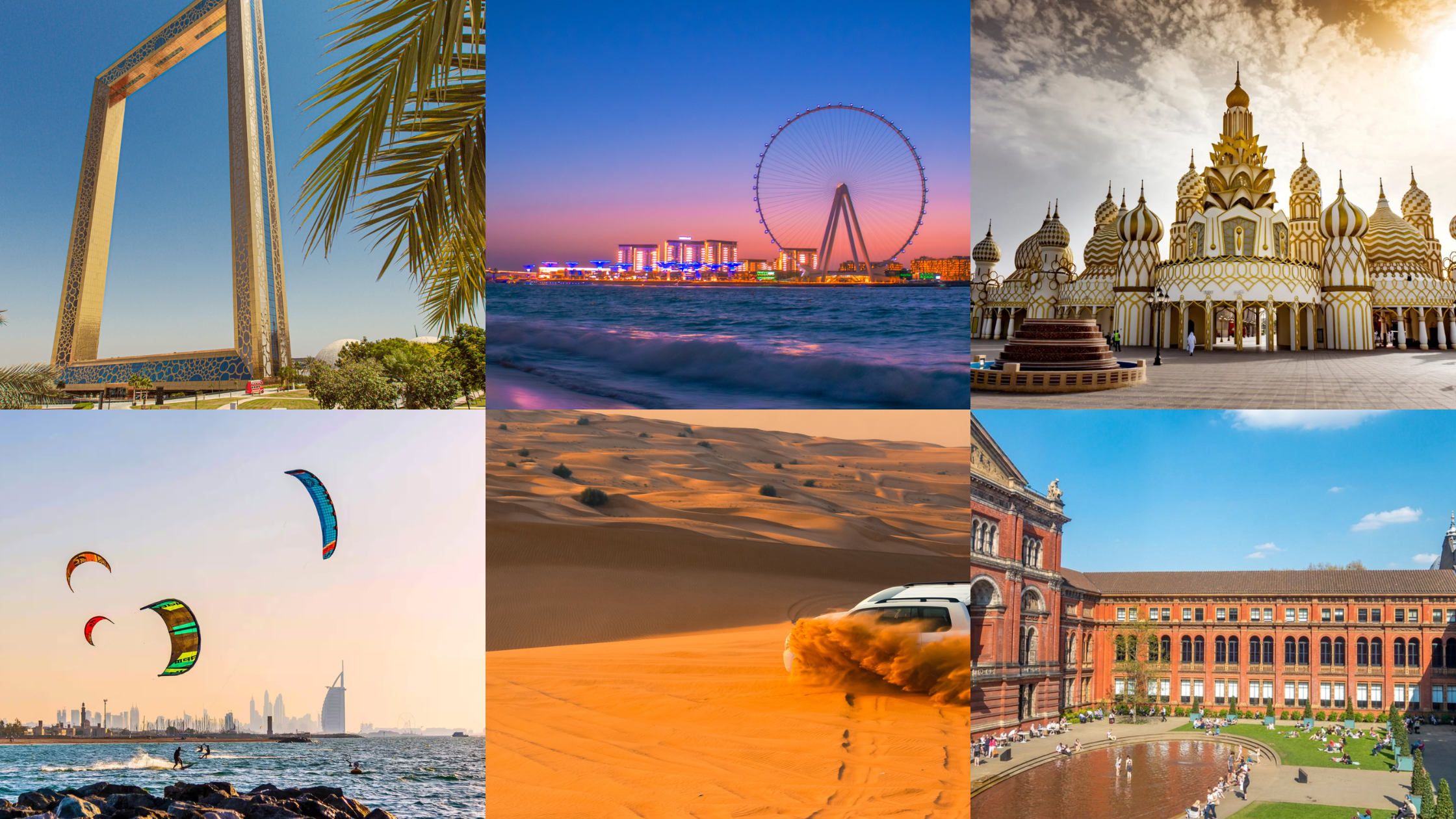 Top Tourist Attractions in Dubai