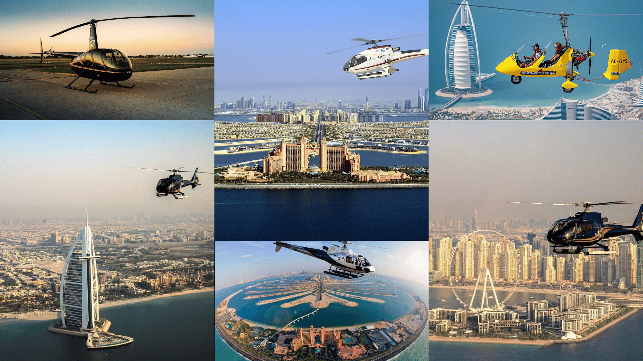 Helicopter Tours Over Dubai: Top 2025 Experiences