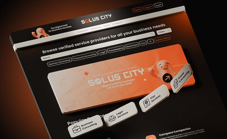 UAE’s First Digital Mall for Verified Business Services by Solus City