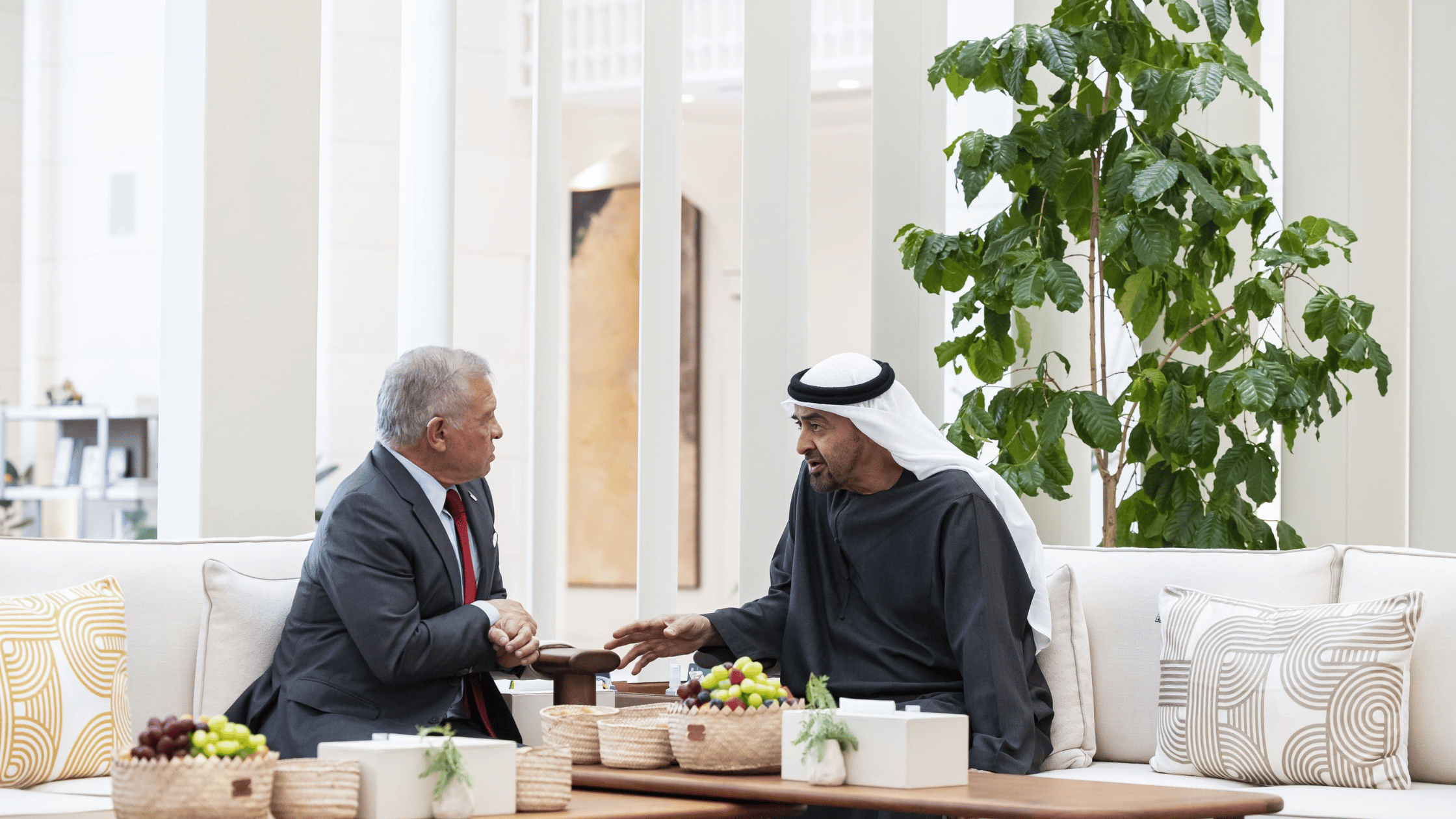 UAE and Jordan Strengthen Regional Peace Talks on Palestinian Rights in Abu Dhabi