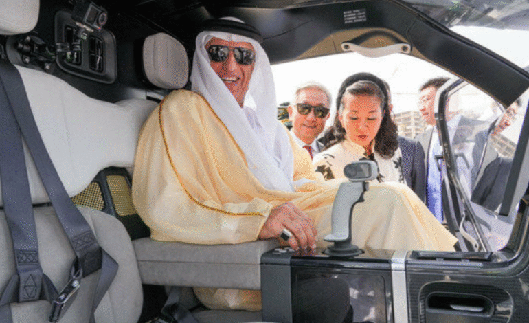 Sheikh Saud Leads Ras Al Khaimah into Future with Flying Car Trial